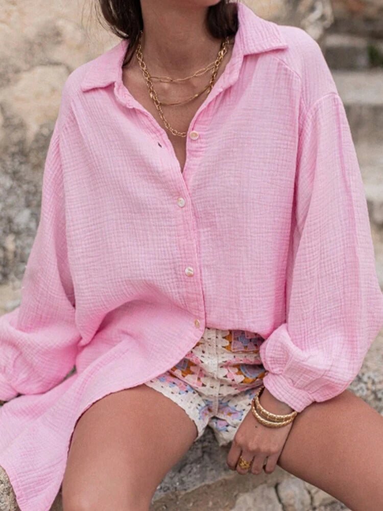 Elunée – Lía Linen Shirt