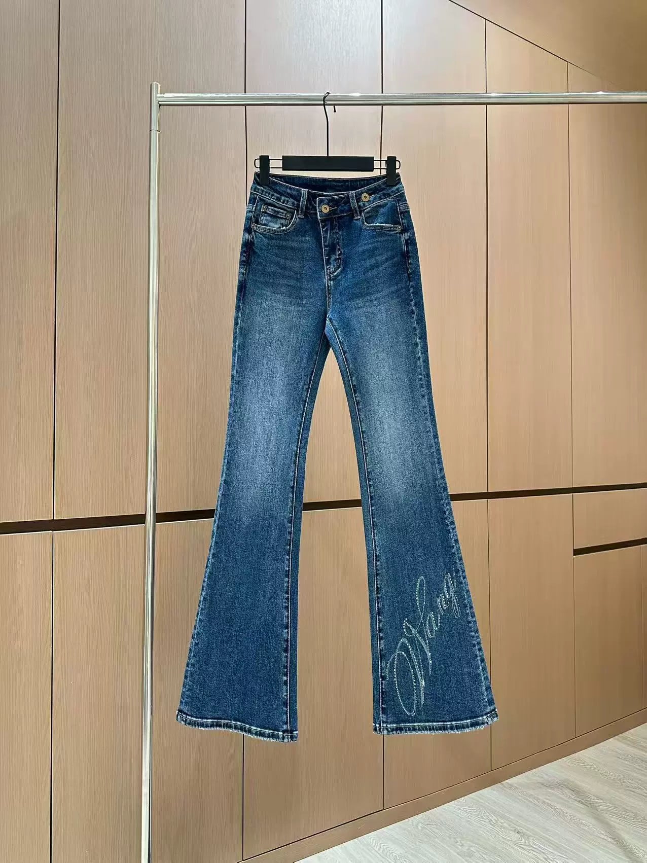 Elunee™ FlareDenim – High-Waist Bootcut Jeans (Damen)