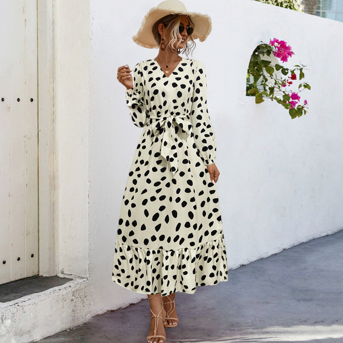 Elunée – Dottie Tie Dress