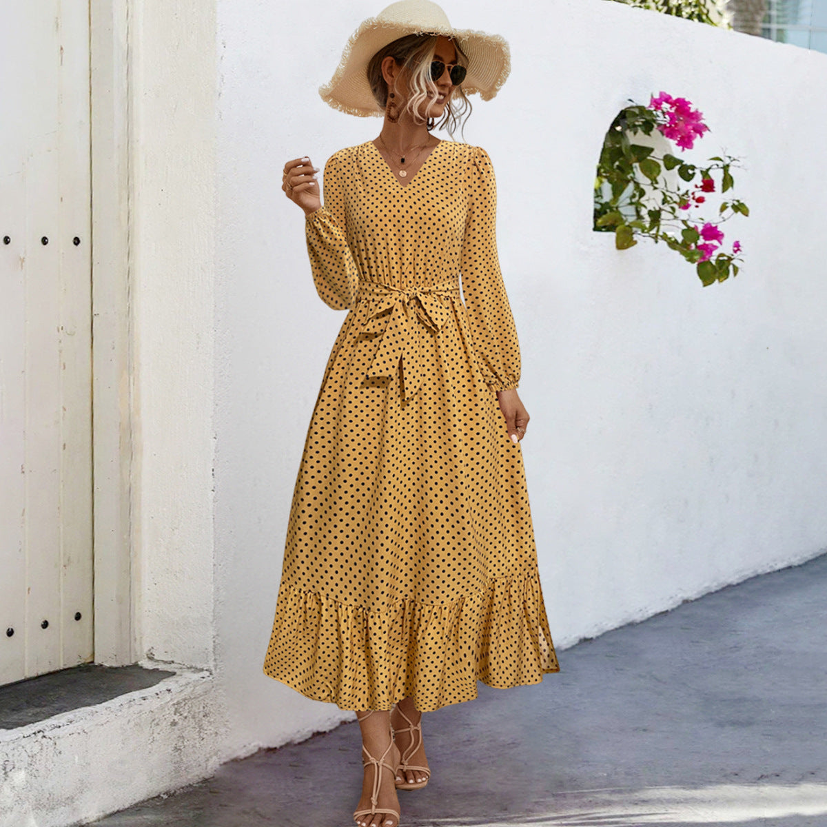 Elunée – Dottie Tie Dress