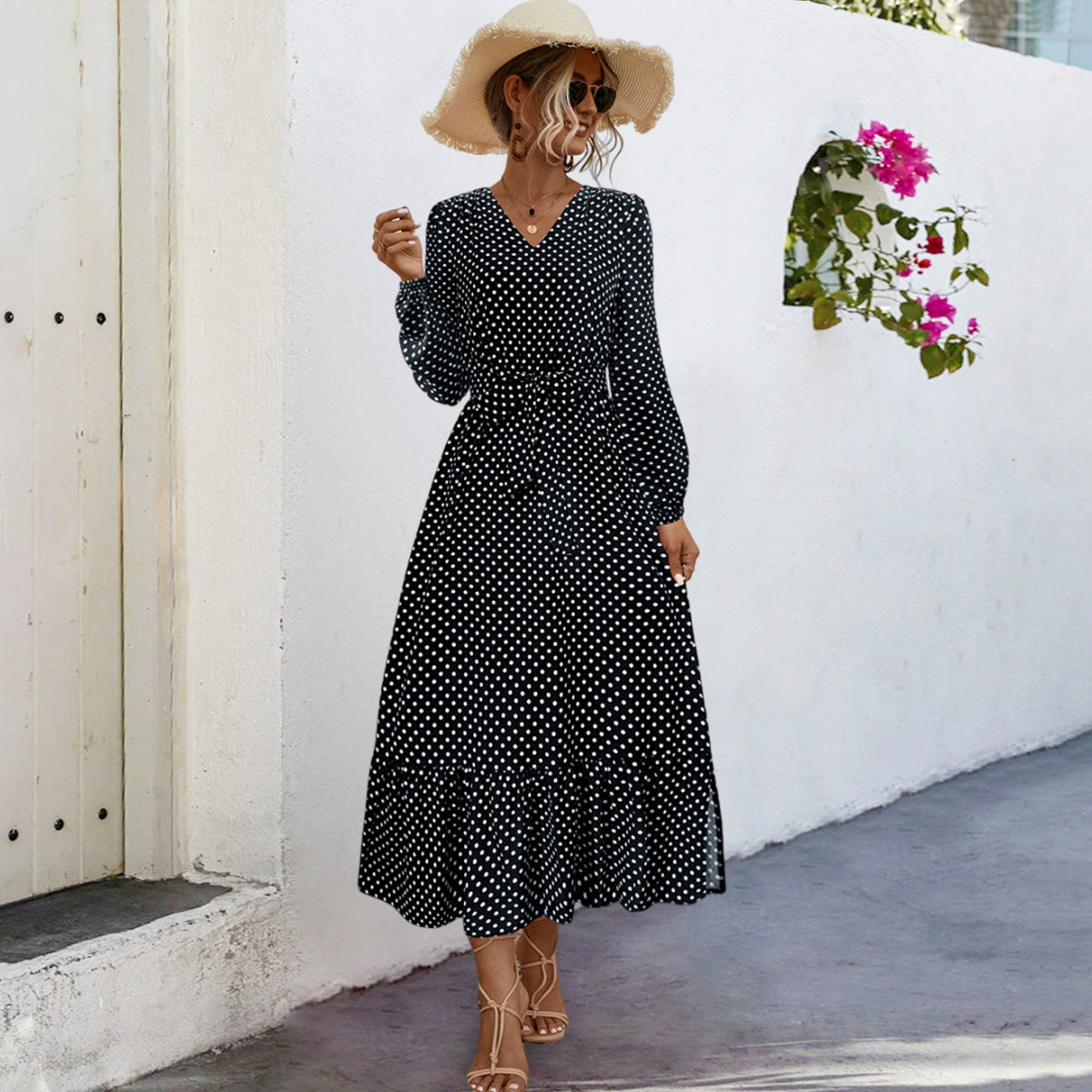 Elunée – Dottie Tie Dress